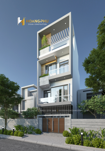 Thiết kế nhà chú Bảo Dĩ An Bình Dương - Hoàng Phú