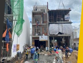 Xây nhà trọn gói Tp.Thủ Đức, nhà phố 4 tầng hiện đại
