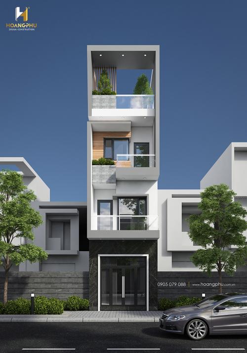 Mẫu nhà phố đẹp Quận Tân Phú